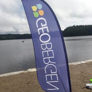 På søndag var GeoBergen på stand under Friluftsfestivalen på Litlabø, veldig koselig med godt besøk på standen. #geobergen