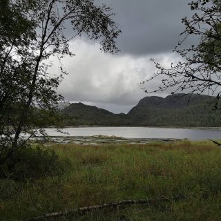 I dag var det klart for første dørstokkmilen, ikke så stort oppmøte, men eit hyggelig event og fin tur. Og nesten opphold hele tiden. #geobergen